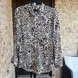 Investments Animal Print Blouse